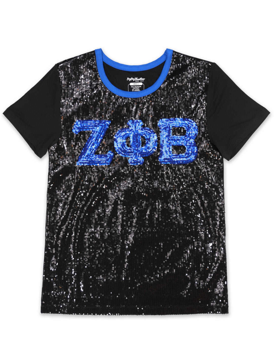 ZPB Sequin Tee- Black
