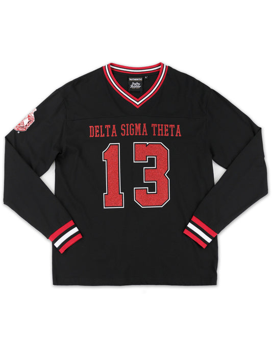 DST LONG SLEEVE JERSEY_BLACK