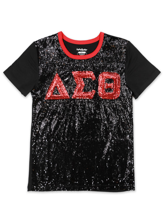 DST Sequin Tee Full Front