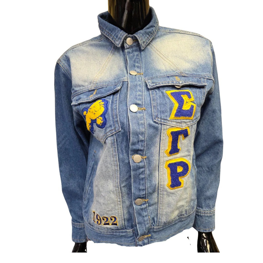 SGRHO Denim Jean Jacket