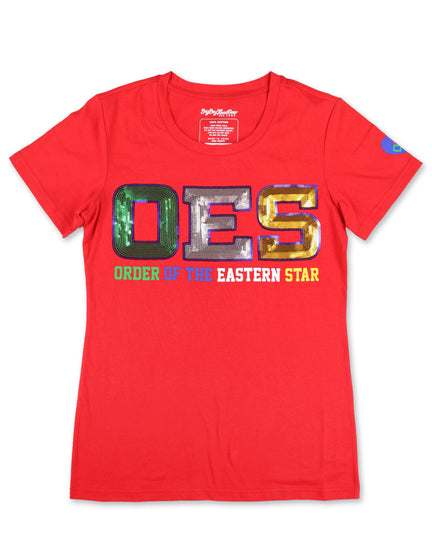 OES Sequin Patch Tee