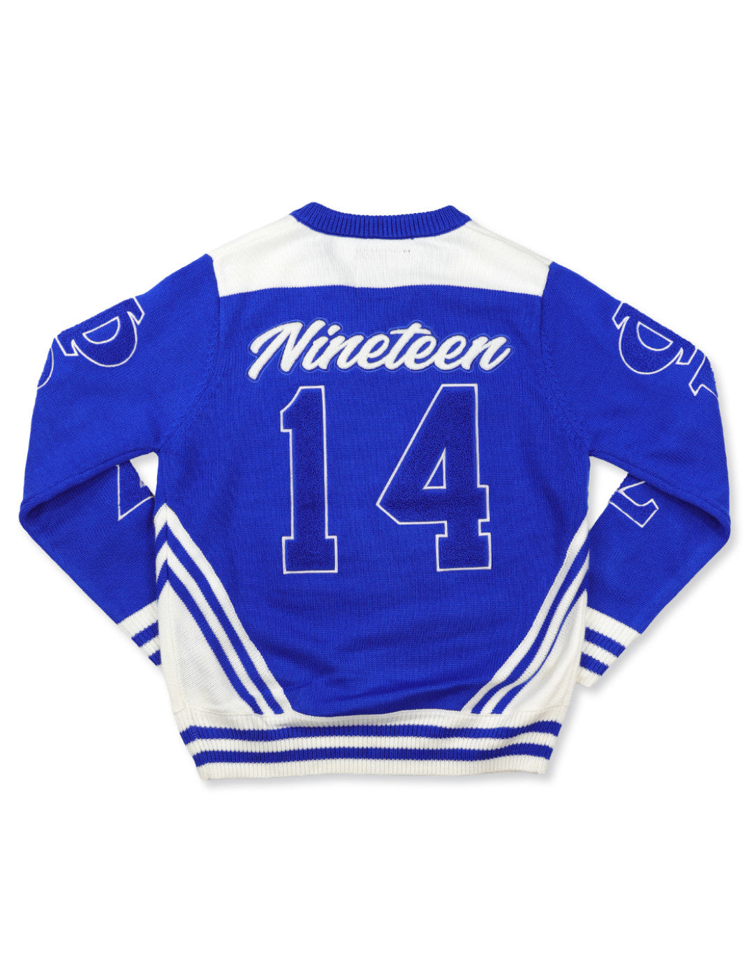 PBS V-NECK SWEATER_ROYAL BLUE